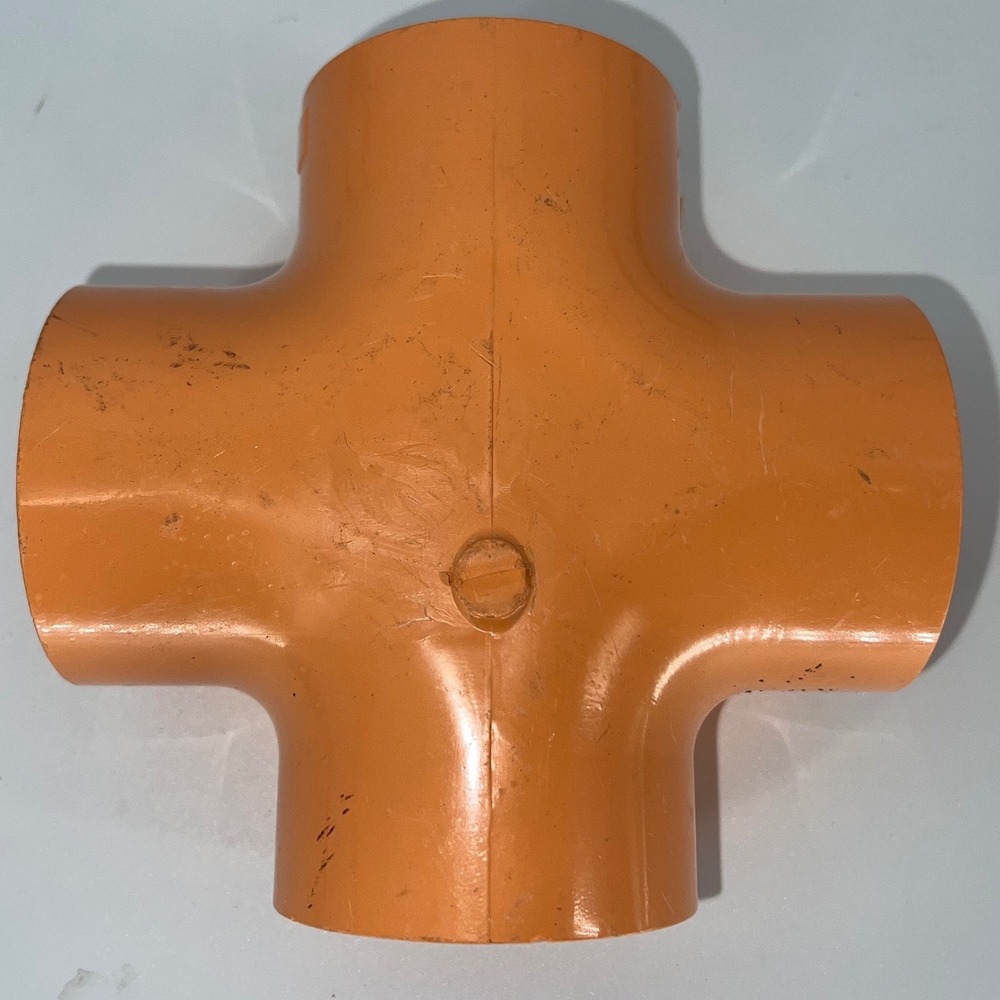 2 Inch‎ CPVC Schedule 80 Cross Fitting blazemaster, ASTM F439 NSF-PW USA